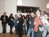 Fiesta inauguración estudio de grabación Casafont